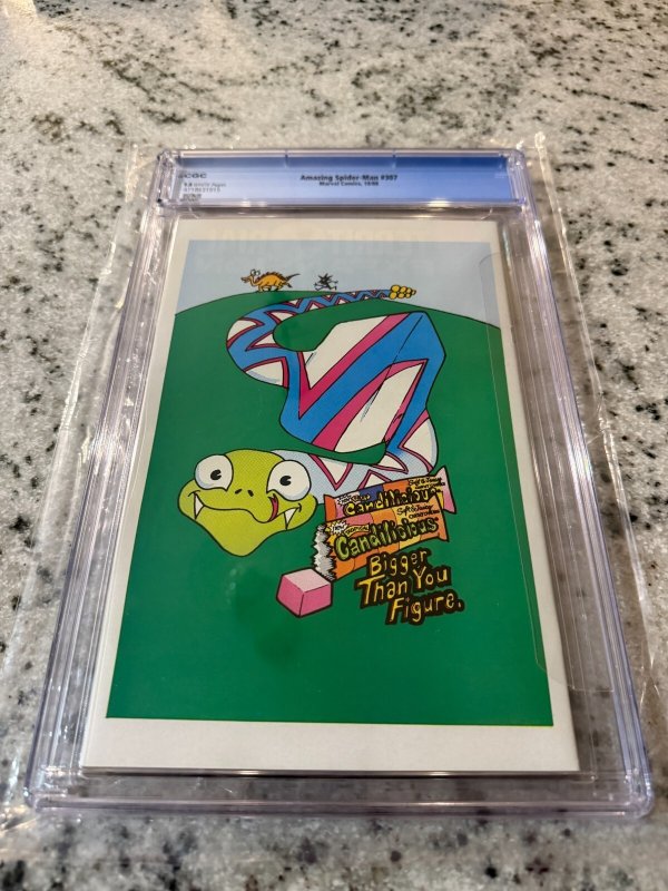 Amazing Spider-Man # 307 CGC 9.8 Marvel Comic Book 1988 McFarlane Chameleon JH29