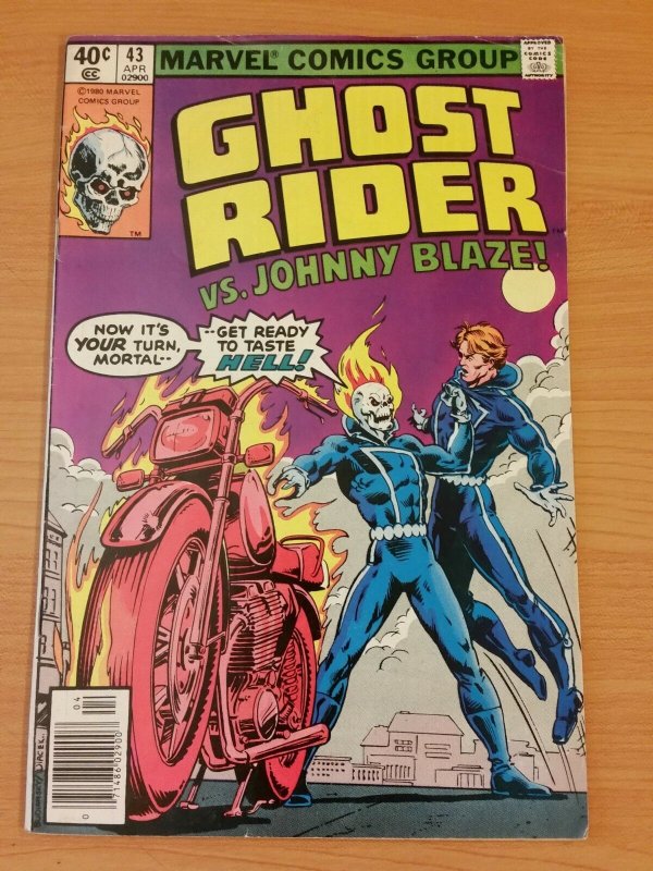 Ghost Rider #43 ~ FINE - VERY FINE VF ~ 1980 MARVEL COMICS