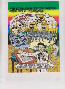 Coochy Cooty Men's Comics #1 VF/NM (2nd) print - robert williams - underground