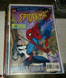 ADVENTRUES OF SPIDER-MAN # 1 1996 MARVEL ANIMATED  TV SHOW PUNISHER