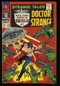 Strange Tales #153 FN/VF 7.0 White Pages