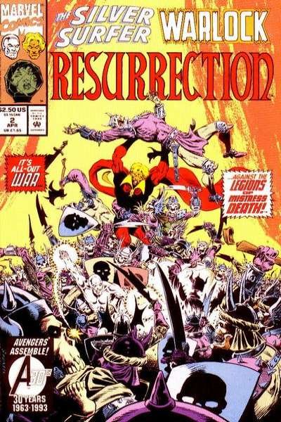 Silver Surfer/Warlock: Resurrection #2, NM- (Stock photo)