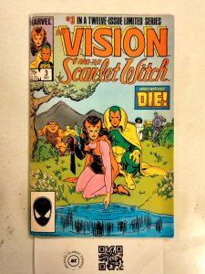 Vision and Scarlet Witch #3 VF Marvel Comic Book Avengers Defenders 24 HH15