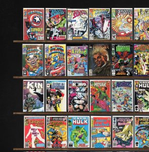 Huge Lot 150+ Comics with Captain America, Silver Surfer & More!