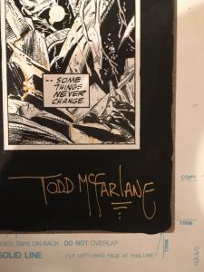 Todd McFarlane original art; Spiderman #3; page 20