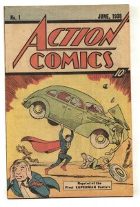 ACTION #1 (REPRINT) 1976-SUPERMAN-10 CENT-DC--RARE- 