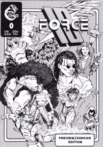 Force 10 #0 VF ; Crow | Preview Ashcan Edition
