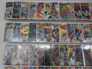 Huge Lot 130+ Comics W/ Batman, Superman, Catwoman+ Avg VF- Condition!!