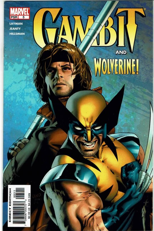 Gambit #5 (2004 v4) Wolverine NM