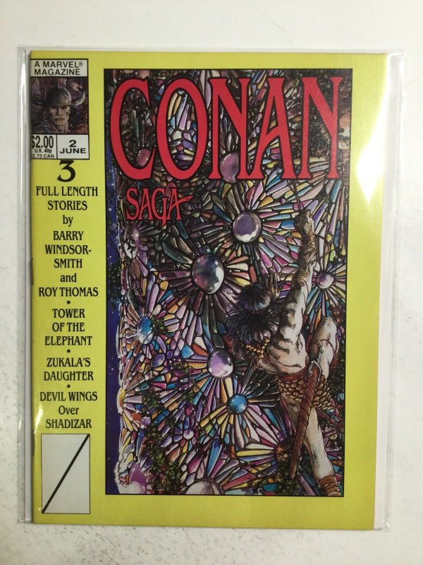 Conan Saga 2 June Magazine Near Mint Nm Marvel Magazine