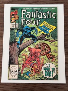 Fantastic Four #311 (1988). VF. Black Panther cover! Dr. Doom app.