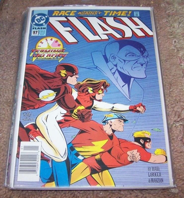 FLASH COMIC # 97 HOT cw tv show terminal velocity pt 3  WALLY WEST JAY GARRICK