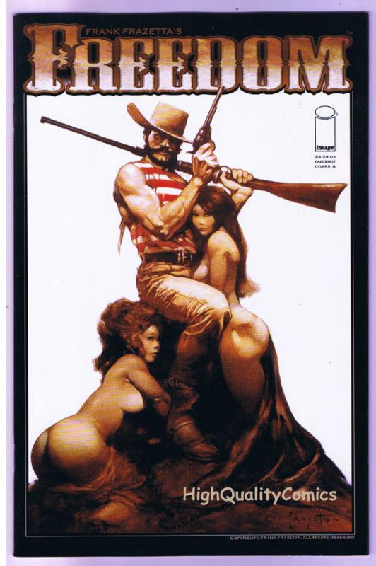 Frank Frazetta's FREEDOM, VF/NM, Western, Gunfights, 2009, more FF in store