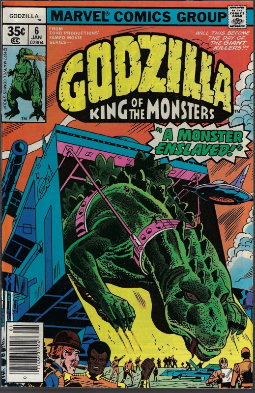 Godzilla #6 (Marvel, 1978) NM