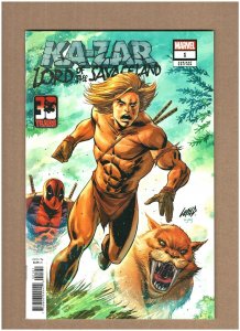 Ka-Zar Lord of the Savage Land #1 Marvel 2021 Deadpool Liefeld Variant NM- 9.2