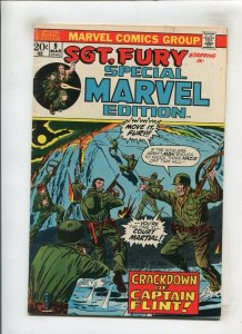 SPECIAL MARVEL EDITION #9 (6.0/6.5) SGT. FURY!! 1972