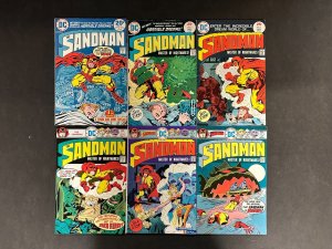 Sandman (1974) #1-6 FN+ (6.5) Complete Set
