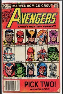 The Avengers #221 (1982) The Avengers