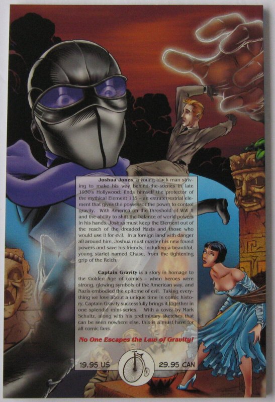 Captain Gravity TPB (Aug 1999, Penny-Farthing Press), NM-MT (9.8), bondage cover