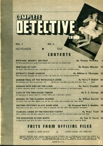 Complete Detective Cases November 1941-Black Hand Mob- Miami Sex Trap- Kirby 