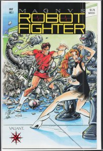 Magnus Robot Fighter #1 (1991) Magnus, Robot Fighter [Key Issue]