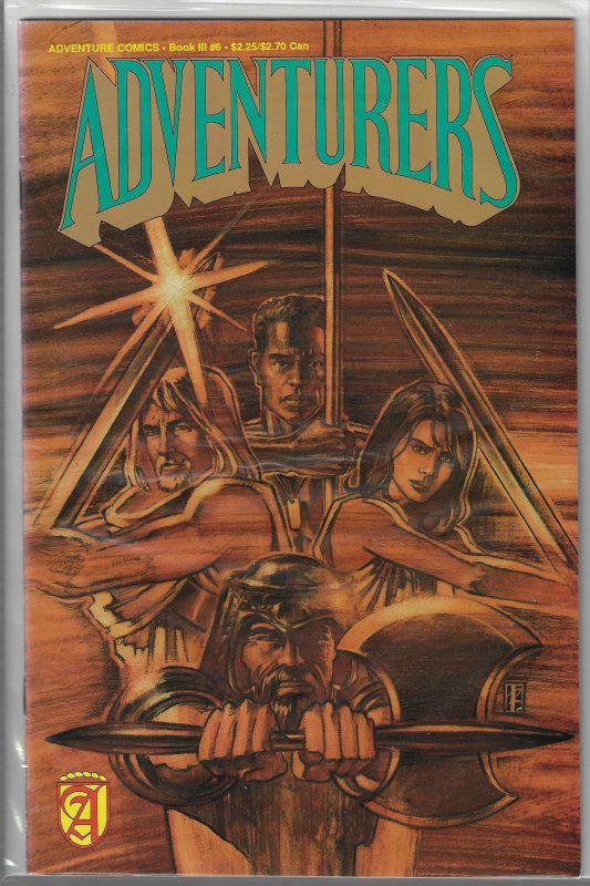 Adventurers Book II #1-6 (Adventure Publications, 1989-1990)  NM Average