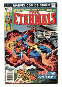 Eternals #3 - 1976 - Marvel - FN/VF - comic book