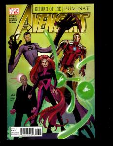 Lot Of 7 The Avengers Marvel Comics # 1 3 4 6 7 8 9 Iron Man Heroic Age SM12 