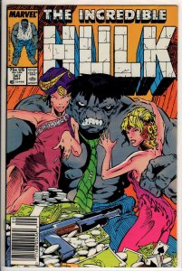 The Incredible Hulk #347 Newsstand Edition (1988) 9.0 VF/NM