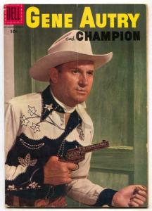 Gene Autry And Champion #111 1956- Dell Western VG-
