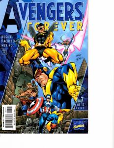 Lot Of 2 Marvel Comic Book Avengers Forever #7 and Avataars #1  KS11