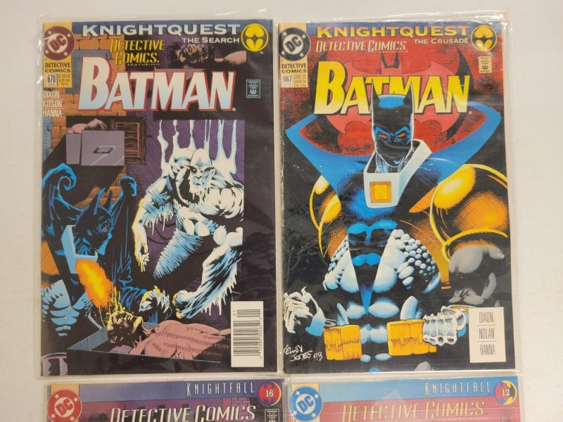 4 Detective Comics Batman DC Comic Books #664 665 667 670 41 LP6