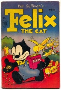 Felix The Cat #53 1954- Otto Messmer- Golden Age Humor VG