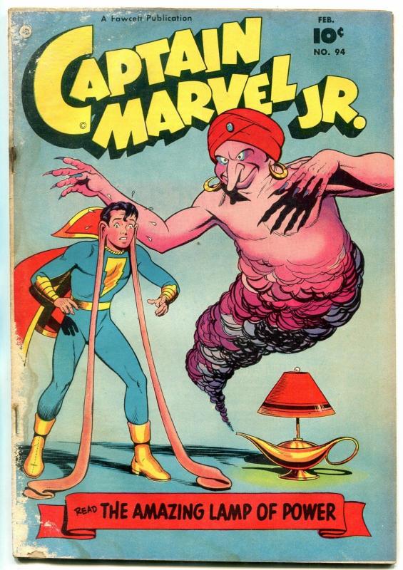 Captain Marvel Jr. #94 1951- Fawcett Golden Age- Lamp of Power G- 