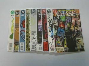 Chase (1998 DC) Set:#1-9, 8.0/VF (1998) 