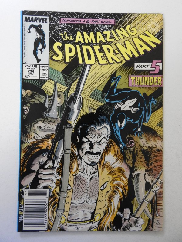 The Amazing Spider-Man #294 Newsstand Edition (1987) FN/VF Condition!