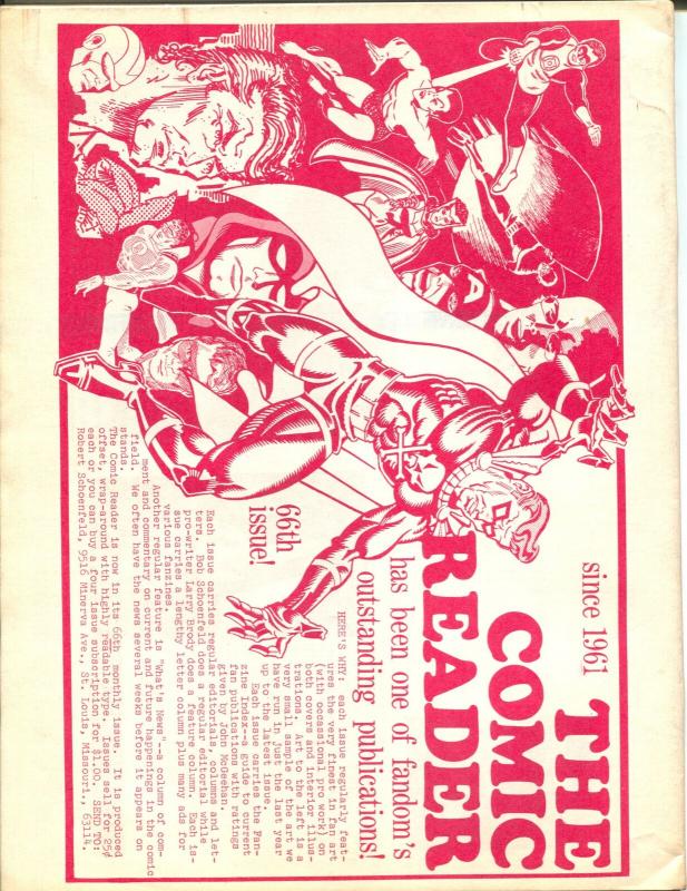 Rocket's Blast Comicollector #57 1968-offset issue-buy/sell ads-Wally Wood-VF