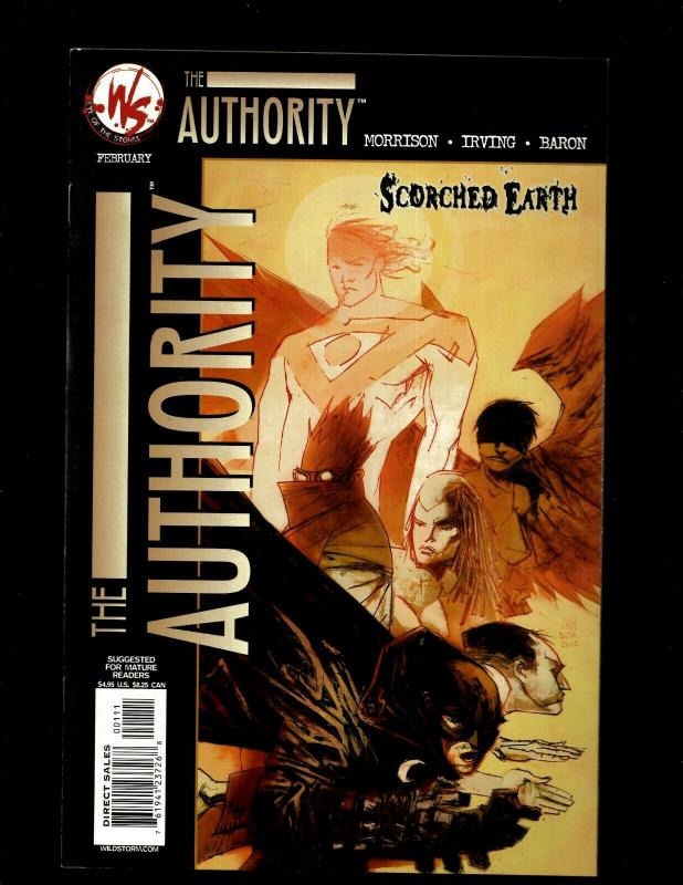 12 Authority Comic Books #1 2 3 4 5 6 7 8 9 10, Scorched #1, New Era #1 J54