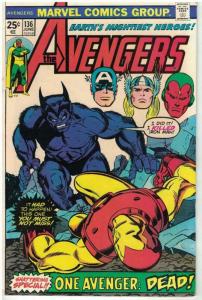 AVENGERS 136 VG+ COMICS BOOK