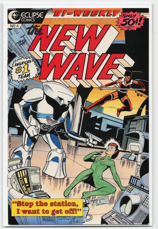 The New Wave #4 (1986) The New Wave