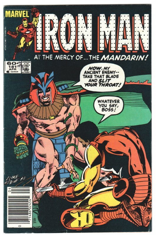 Iron Man #181 (1984) Mark Jeweler Variant