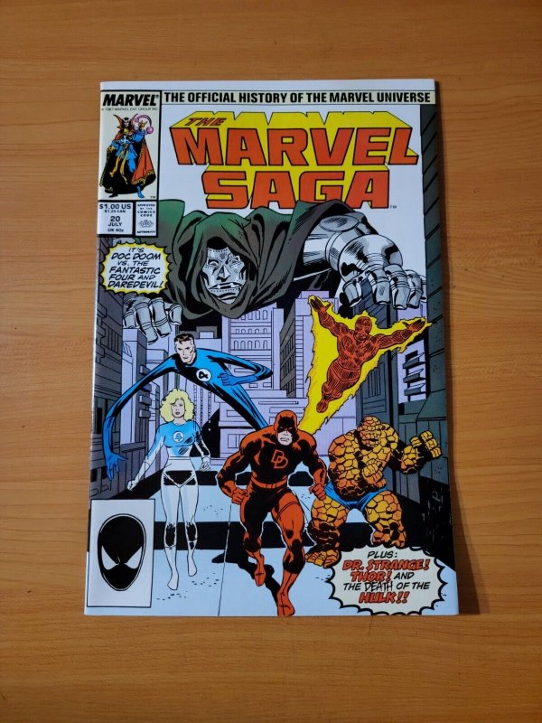 Marvel Saga #20 Direct Market Edition ~ NEAR MINT NM ~ 1987 Marvel Comics