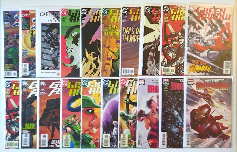 LOT: Captain America and others. 50 Items at VF+ (8.5) Average!