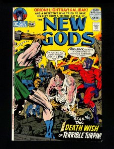 New Gods #8 Jack Kirby! Darkseid Appearance! Terrible Turpin!