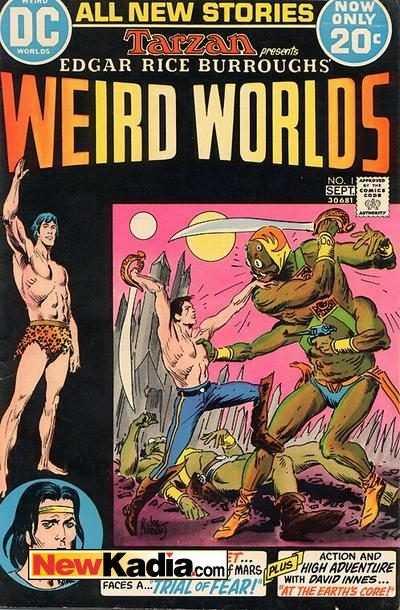 Weird Worlds (1972 series) #1, Good- (Stock photo)