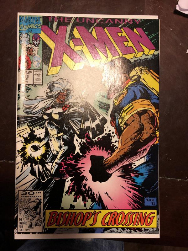 Uncanny Xmen 283 first app bishop