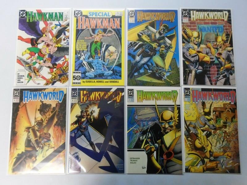 Hawkman Lot, 18 Different Average 8.0/VF