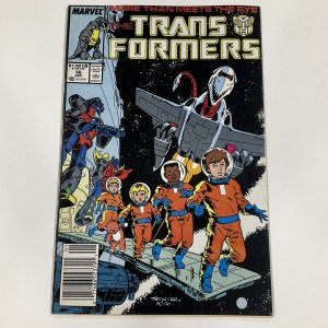 TRANSFORMERS 36 NEWSSTAND FN FINE 6.0 MARVEL