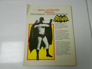 1989 Serial Adventures of BATMAN SOFTCOVER Pioneer Books #1 1st Ed.  vg-/vg+