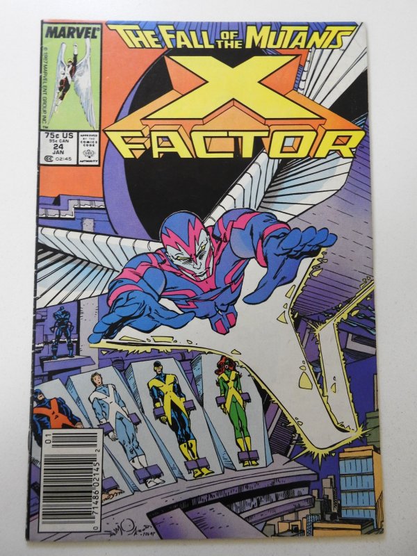 X-Factor #24 (1988) VG+ Condition 1st Full Appearance of Archangel!